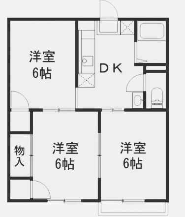 【間取り】 | サンハイツ