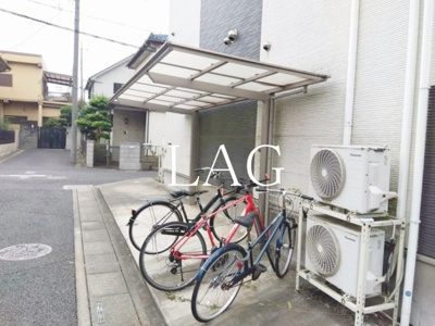 【その他共用部分】 | メゾン・ドゥ・楓 | 駐輪場です。