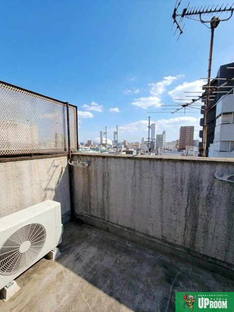 アミティエ徳川のバルコニー
