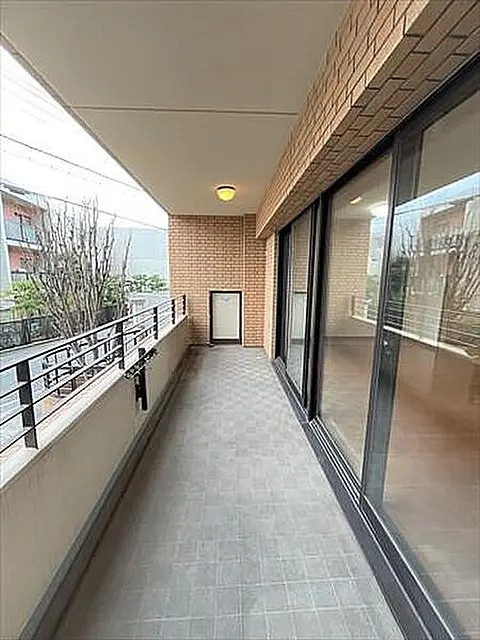 住吉本町アーバンライフのバルコニー