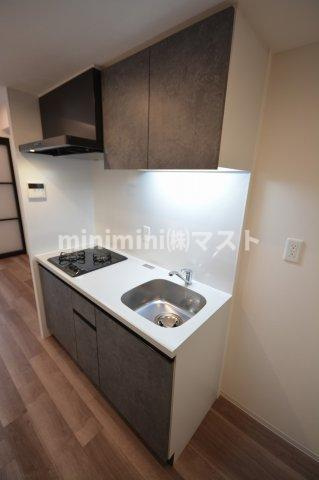 大阪市西区新町３丁目の賃貸マンションのキッチン