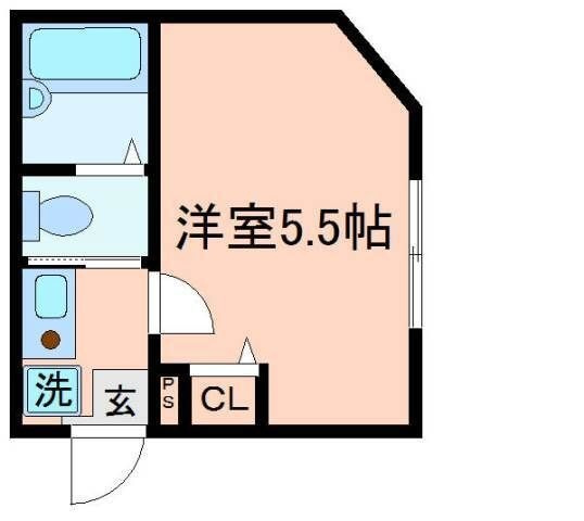フォンテーヌの間取り|間取りです。
