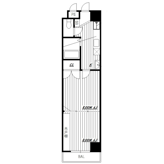 【間取り】 | シャトーオオタ