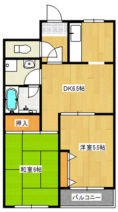 マルメゾンの間取り