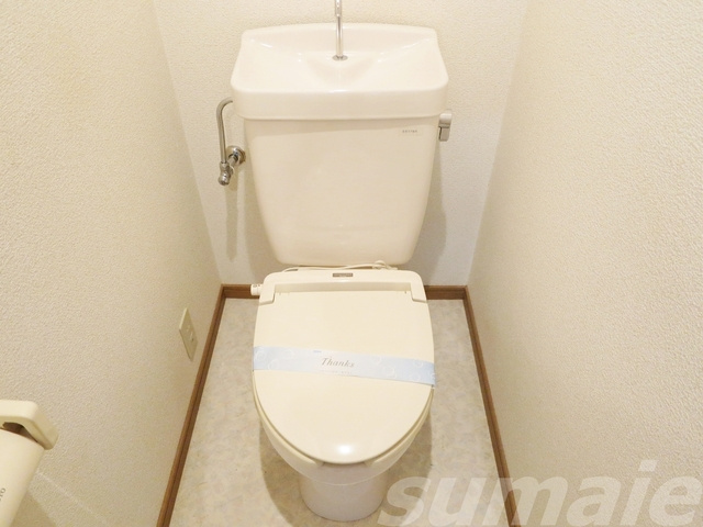 シャトーすずらんのトイレ|こちらがトイレになります♪