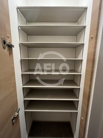 La Suite上町台　桃陽小学校区の収納|La Suite上町台（ラ スイート上町台）　シューズボックス