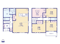 名古屋市港区佐野町２丁目3-3『仲介料無料』新築戸建ての画像