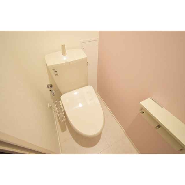 久留米市白山町のアパートのトイレ|トイレです