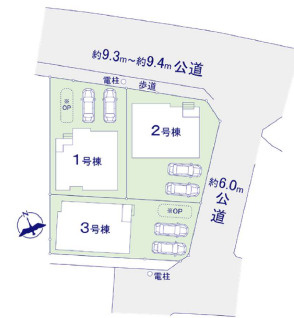 糟屋郡宇美町とびたけ４丁目の新築一戸建の区画図