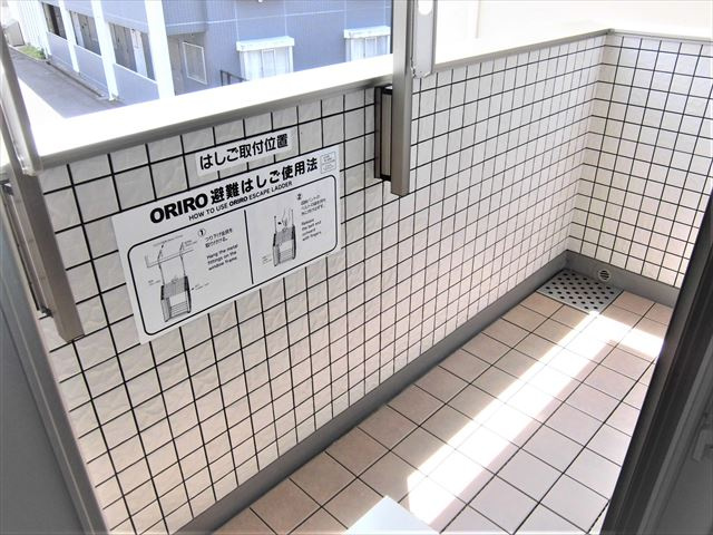 ロック・ヒルⅤのバルコニー