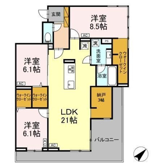 【間取り】 | グランアジュール