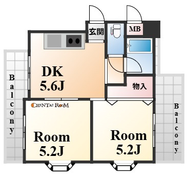 リヴェール本山の間取り
