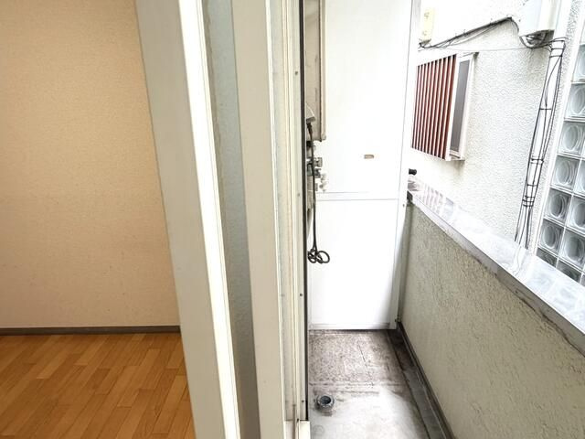 シティークレスト旭丘２号館のバルコニー