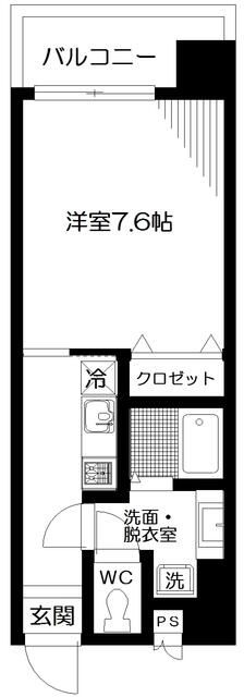ヴェージュサフィールの間取り|間取りです。