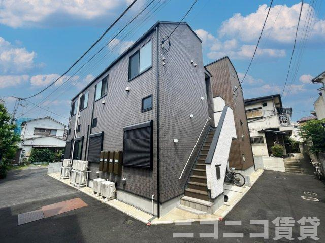 江戸川区平井４丁目のアパートの外観