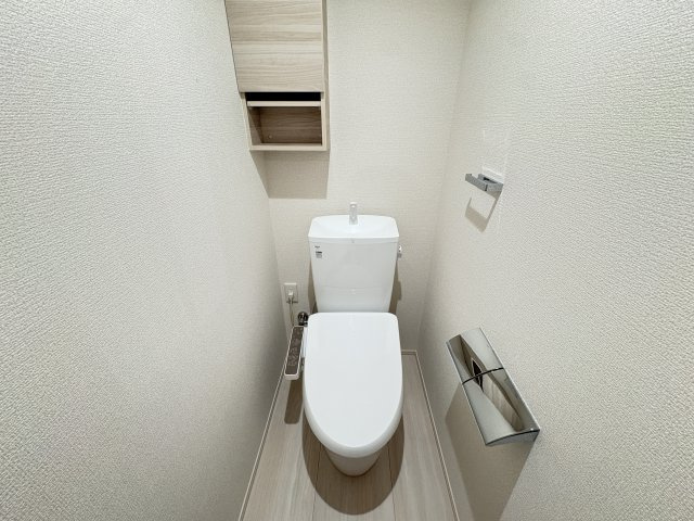神戸市中央区中山手通７丁目のアパートのトイレ