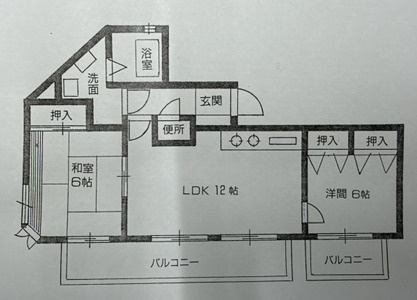 ＳＡＮＫＯラフィーネ三宮の間取り