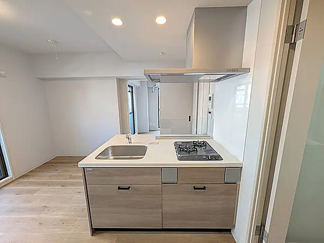 神戸市東灘区田中町２丁目の賃貸マンションのキッチン