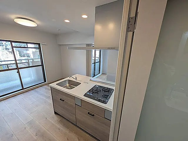 神戸市東灘区田中町２丁目の賃貸マンションのキッチン