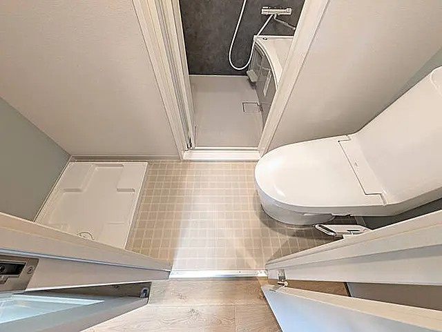 神戸市東灘区田中町２丁目の賃貸マンションのトイレ