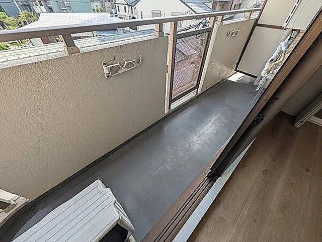 神戸市東灘区田中町２丁目の賃貸マンションのバルコニー