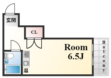 コスモピア東灘の間取り