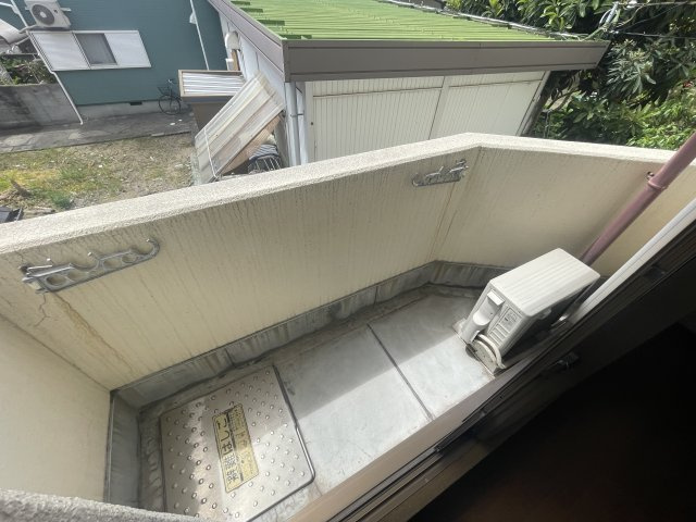 神戸市灘区城内通１丁目の賃貸マンションのバルコニー