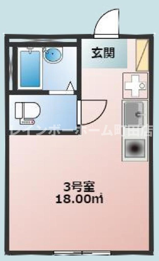 アクシスコート大和※初期費用分割後払いサービス利用可能物件の間取り
