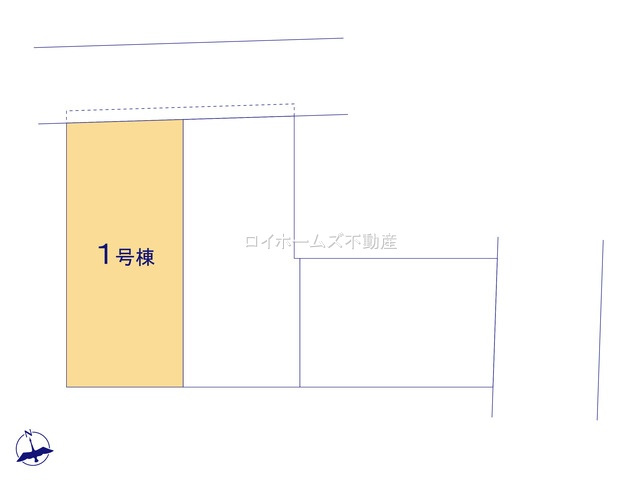 【区画図】 | 名古屋市南区鳥栖１丁目9『仲介料無料』新築戸建て | 1号棟
