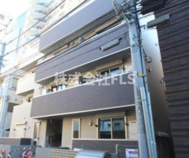港区六本木７丁目の賃貸マンションの外観