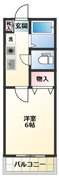 エステート国領の間取り