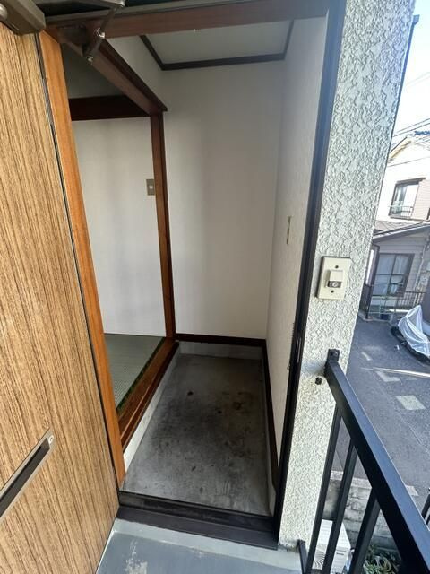フジハウスの玄関