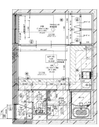 HW.HILLS南千住の間取り