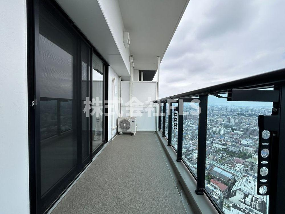 北区上十条２丁目の賃貸マンションのバルコニー