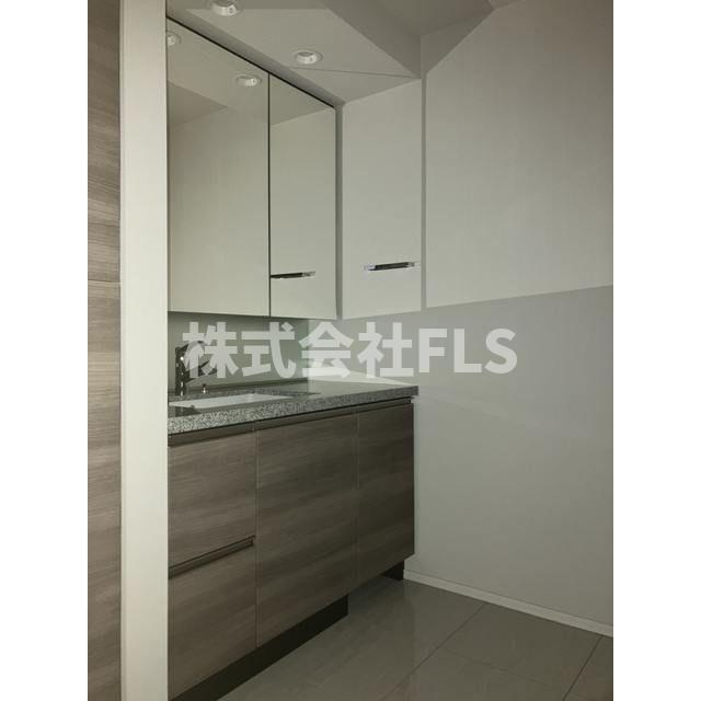 北区上十条２丁目の賃貸マンションの独立洗面台
