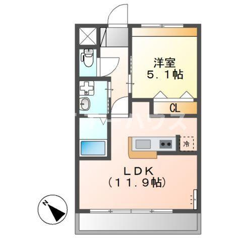 ハイ・プラウドの間取り