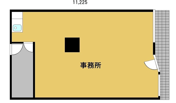 新谷町第三ビルの間取り