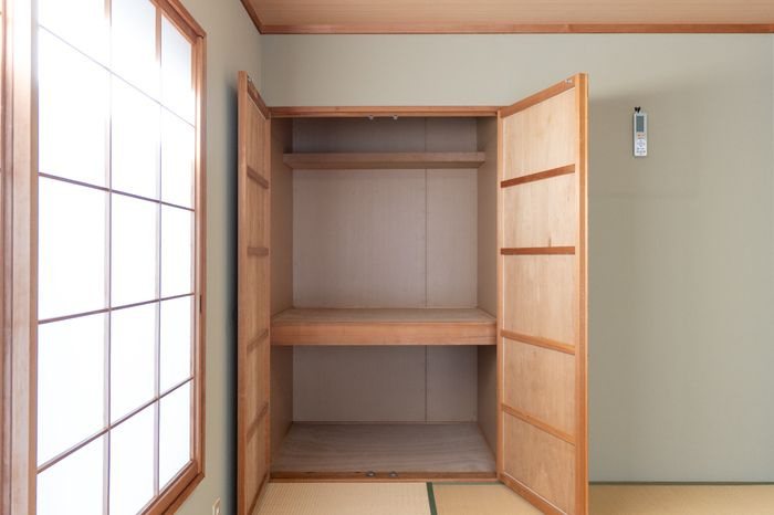 金山新東貸家の収納