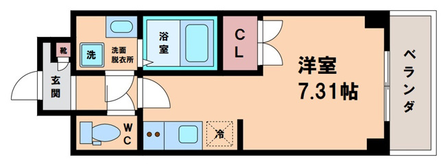 【間取り】 | ラルーチェ苅田
