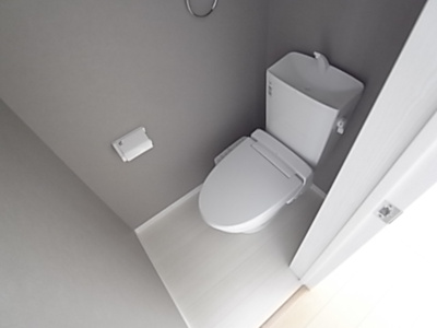 【トイレ】 | ノースイースト津田沼 | 落ち着いた色調のトイレです