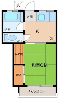 【間取り】 | 清和コーポ