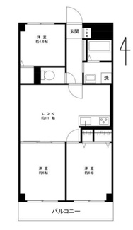 【間取り】 | ベルライト青葉台
