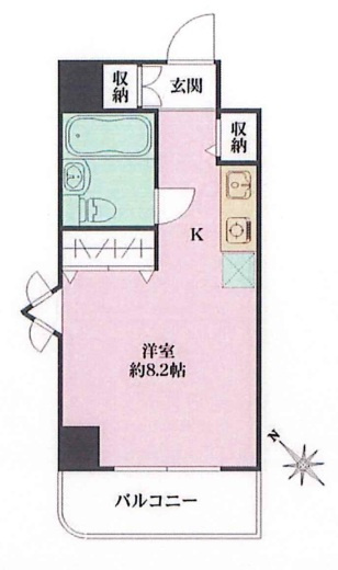 サイプレス北新宿の間取り