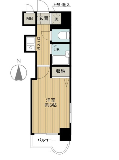 【間取り】 | 新品家具付きマンション梅里15(KaGood東京) | ※間取りと異なる場合は現状を優先します。