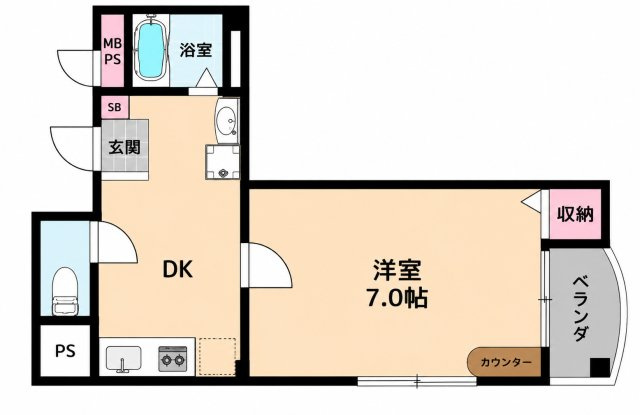 【間取り】 | メゾンドマルコ