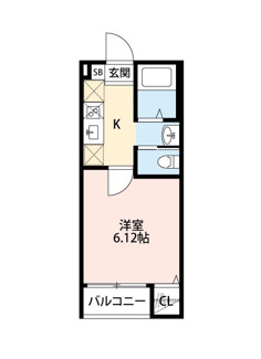 【間取り】 | イーハトーヴ竹ノ塚 | 間取りです。
