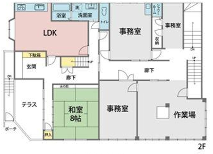 金田ビルの間取り