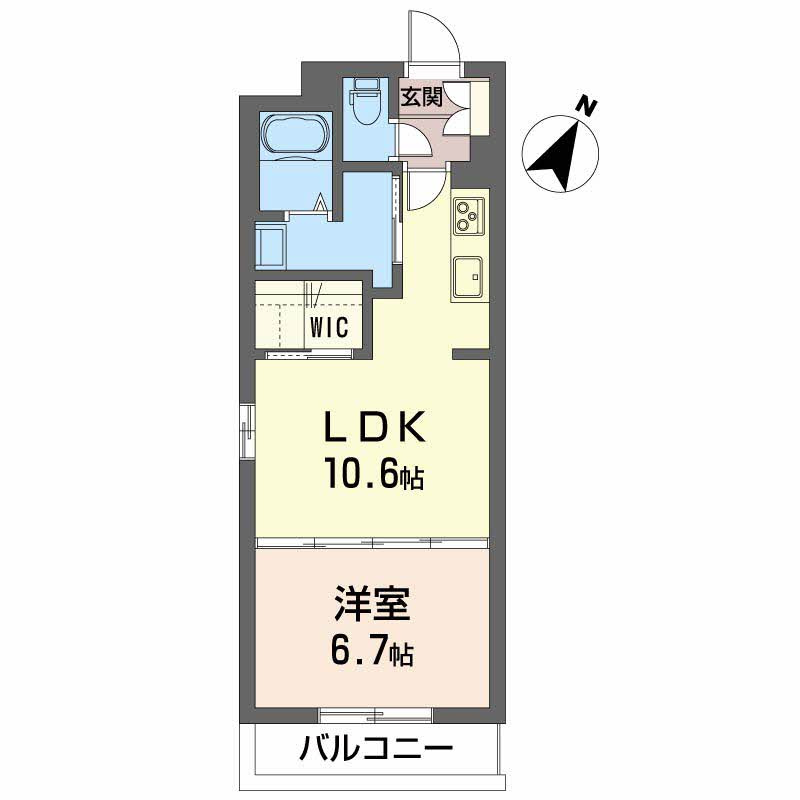 ベレオ グートの間取り