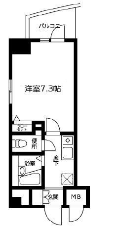 三和第一ビルの間取り|間取りです。