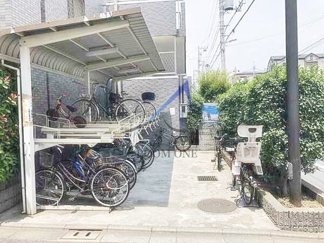 クラウドナインのその他共用部分|駐輪場です。